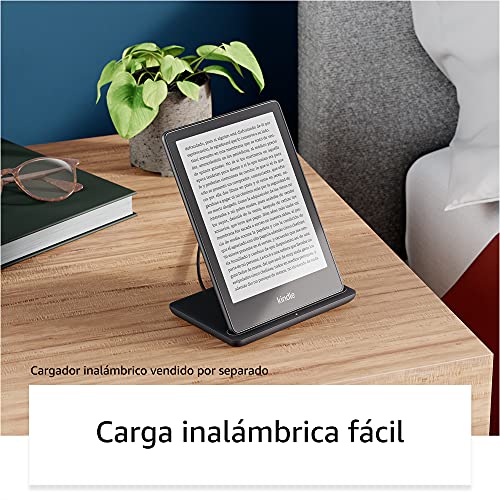 Te presentamos el Kindle Paperwhite Signature Edition (32 GB) | Con una pantalla de 6,8", carga inalámbrica y luz frontal autorregulable | Sin publicidad + Kindle Unlimited (con renovación automática)