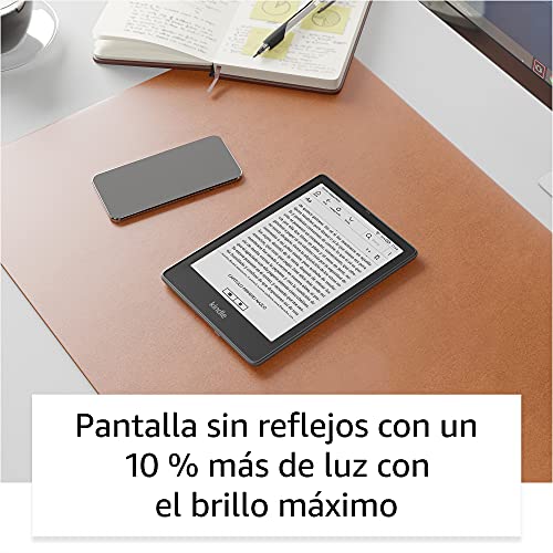 Te presentamos el Kindle Paperwhite Signature Edition (32 GB) | Con una pantalla de 6,8", carga inalámbrica y luz frontal autorregulable | Sin publicidad + Kindle Unlimited (con renovación automática)