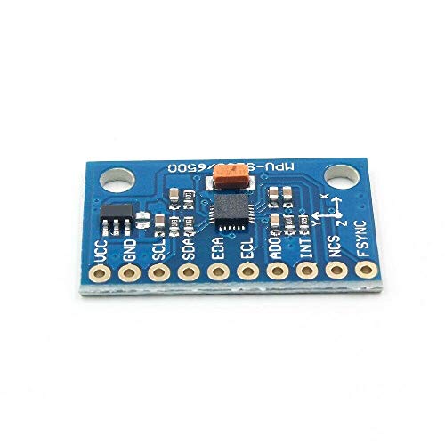 TECNOIOT 2pcs Gyro Sensor Mpu 9250 Magnetometer Accelerator 9-Axis Attitude SPI GY-9250