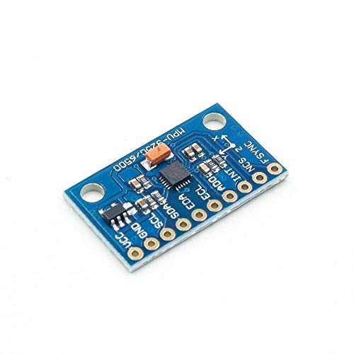 TECNOIOT 2pcs Gyro Sensor Mpu 9250 Magnetometer Accelerator 9-Axis Attitude SPI GY-9250