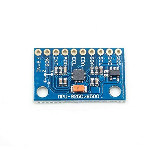 TECNOIOT 2pcs Gyro Sensor Mpu 9250 Magnetometer Accelerator 9-Axis Attitude SPI GY-9250