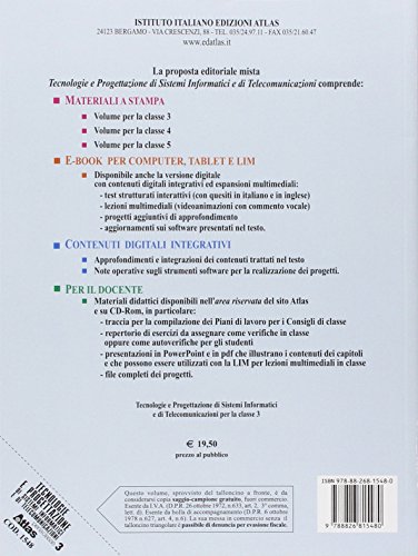 Tecnologie e progettazione di sistemi informatici e telecomunicazioni. Per gli Ist. tecnici. Con e-book. Con espansione online (Vol. 3)