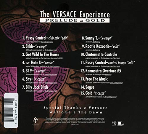 The Versace Experience Prelude 2 Gold