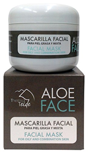 Thermal Teide 160400 - Mascarilla facial piel grasa y mixta con extracto de estrella de mar y agua termal