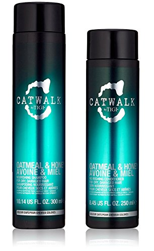 TIGI CATWALK OATMEAL & HONEY SHAMPOO + CONDITIONER DUO 250ml and 300ml. by TIGI