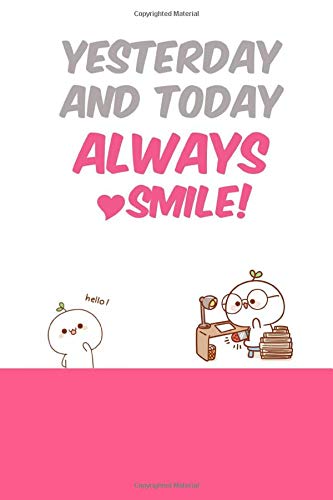 today and tomorrow always smile: Cute Notebook Agenda Week Plan Diary Day Planner