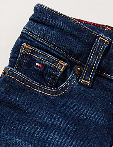 Tommy Hilfiger Boys Scanton Slim Nyds Jeans, Azul (New York Dark Stretch 911), 164 (Talla del Fabricante: 14) para Niños