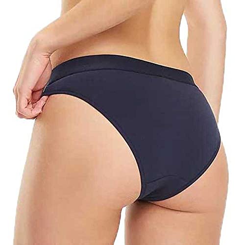 Tommy Hilfiger Briefs B Braguitas con Cintura Elástica y Logo, Azul (Navy Blazer), S para Mujer