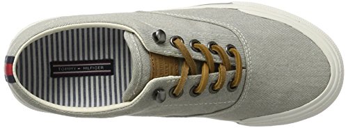 Tommy Hilfiger De SM Wmn Y1285armouth 1d, Zapatillas Mujer, Gris (Diamond Grey 001), 39 EU