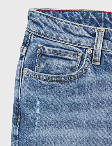 Tommy Hilfiger Mujer Gramercy Tapered Hw A Sara Straight Jeans, Azul (Sara 1bg), W24 / L34