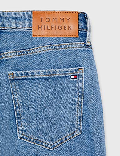 Tommy Hilfiger Mujer Riverpoint Cigarette Hw A Patty Slim Jeans, Azul (Patty 1bi), W24 / L34