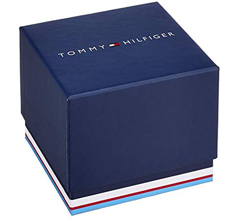 Tommy Hilfiger Reloj analógico para Hombre. de Cuarzo con Correa en Acero Inoxidable 1791640