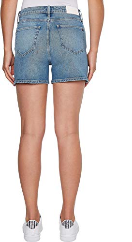 Tommy Hilfiger Rome Straight HW JUL Short Pantalones Cortos, Denim, Ni33 para Mujer