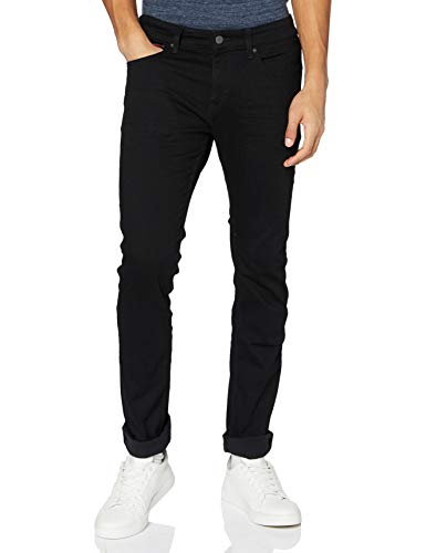 Tommy Hilfiger Scanton Slim NBKS Vaqueros, Negro (New Black Stretch), W32 / L32 para Hombre