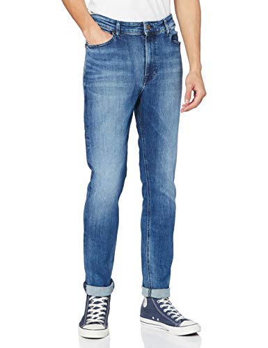 Tommy Hilfiger Simon Skny Dyjmb Jeans, New Niceville Mid Blue Stretch, 30W / 36L para Hombre