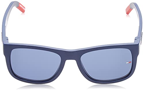 Tommy Hilfiger Tj 0001/S Gafas de Sol, MTT Azul, 56 Unisex Adulto