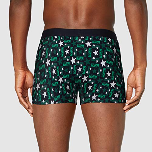 Tommy Hilfiger Trunk Print Ropa Interior, Star Squares Terrain, MD para Hombre