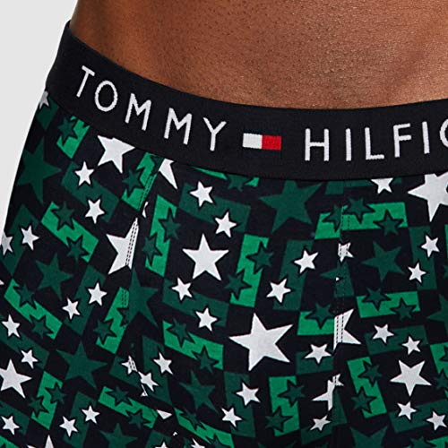 Tommy Hilfiger Trunk Print Ropa Interior, Star Squares Terrain, MD para Hombre