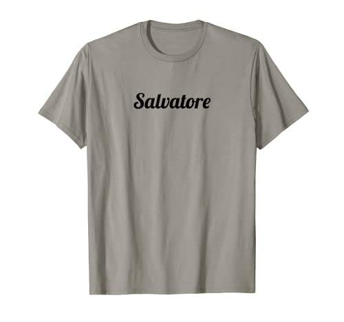 Top That Dice el Nombre SALVATORE | Cute Adults Kids Graphic Camiseta