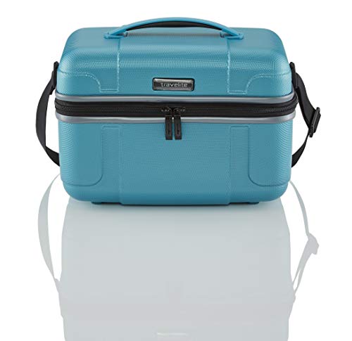 Travelite Vanity/Trousse de toilette "Vector" turquoise Neceser viaje, 36 cm, 20 liters, Turquesa (Turquoise)