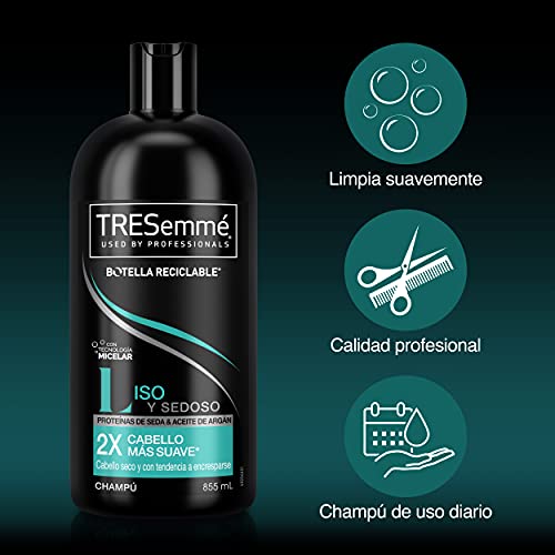 TRESemmé Champú Liso Y Sedoso 855 ml