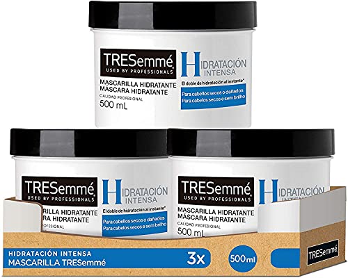 TRESemmé Mascarilla Hidratación Intensa 500 ml - Pack de 3