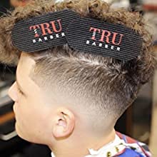 TRU BARBER pack de 6 pinzas para el pelo para hombres y mujeres - Salón y peluqueria, pinzas para el pelo, para peinar, agarraderas para el pelo