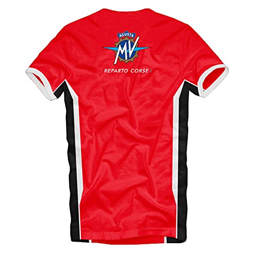 Unbekannt MV Agusta Reparto Corse - Camiseta, Color Rojo Rojo XS