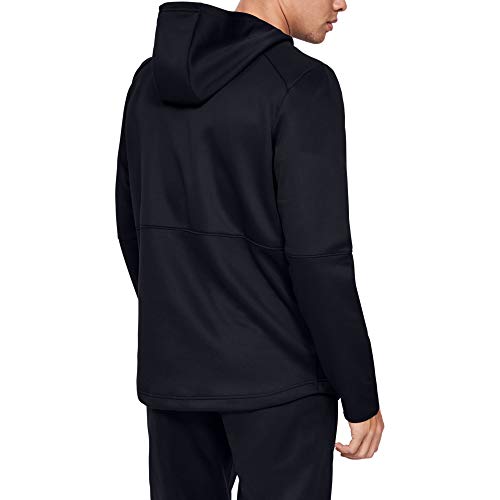 Under Armour Sudadera con Capucha para Hombre MK-1 con Cremallera Completa, Color Negro, XS