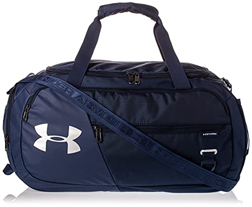 Under Armour Undeniable Duffel 4.0 XS, bolsa de deportes, bolsa de entrenamiento unisex, Azul (Academy / Academy / Silver) , One Size