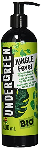 UNDERGREEN Jungle Fever Nutrientes para Plantas Verdes de Interior o terraza, Fertilizante líquido Bio, 400 ml, 2830402011