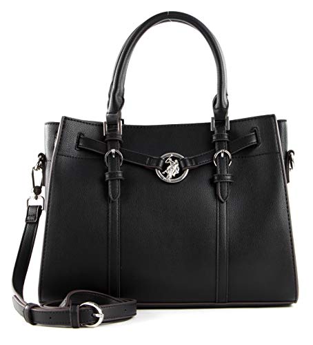 U.S. POLO ASSN. Delaware Double Handle Bag Black