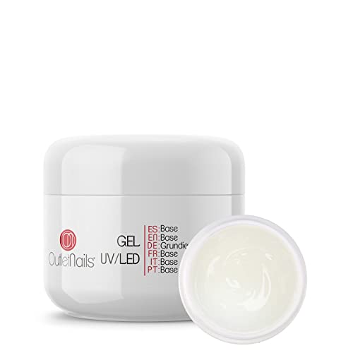 UV Gel Base 30ml para uñas de gel - Gel de Base de máxima fijacion de Outlet Nails