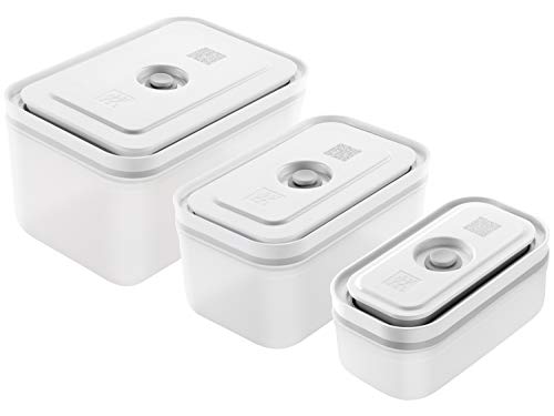 Vacuum box set, 3-pcs | Plastic Fresh & Save