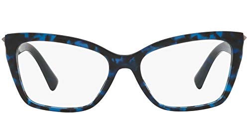 Valentino Gafas de Vista FREE ROCK STUD VA 3032 Blue Havana 53/16/140 mujer