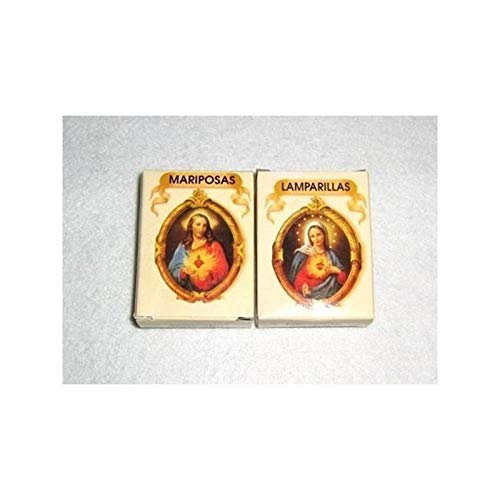 Valmoni Sport 42 Lamparillas Mariposas Velas de Aceite y Agua 3 Cajas Colores Vela Lámpara Velitas Elimina Olores Santos Mecha y Corcho