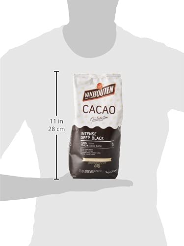 Van Houten Cacao en Polvo Color Negro Intenso bolsa 1kg
