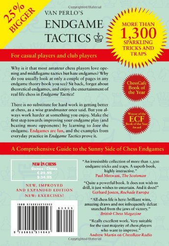 Van Perlo's Endgame Tactics: A Comprehensive Guide to the Sunny Side of Chess Endgames