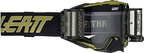 Velocity 6.5 motocross goggle with double anti-fog lens and Roll-Off...