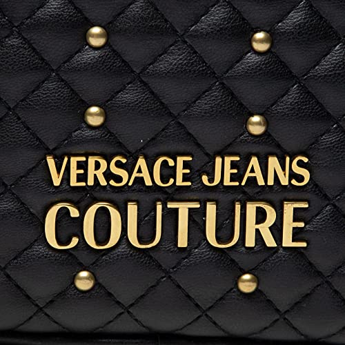 Versace Jeans Bolso Crossbody mujer Quilted Nappa PU 71VA4BQ3 negro 19X5X12