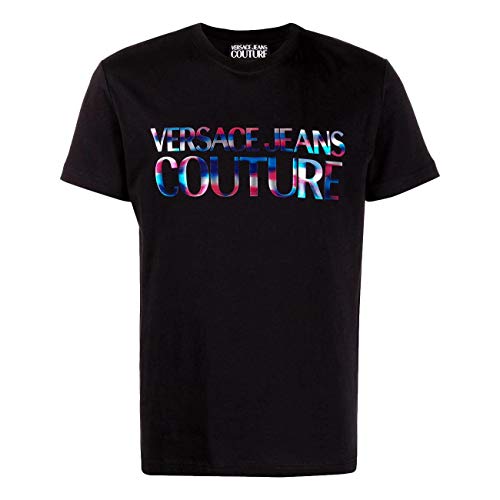 VERSACE JEANS COUTURE Hombre Camiseta Nero S