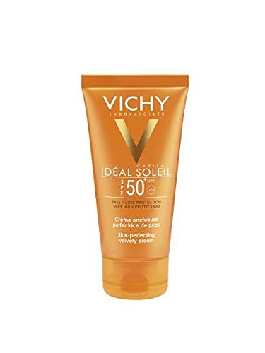 Vichy Idéal Soleil - Crema aterciopelada perfeccionadora con FPS 50+