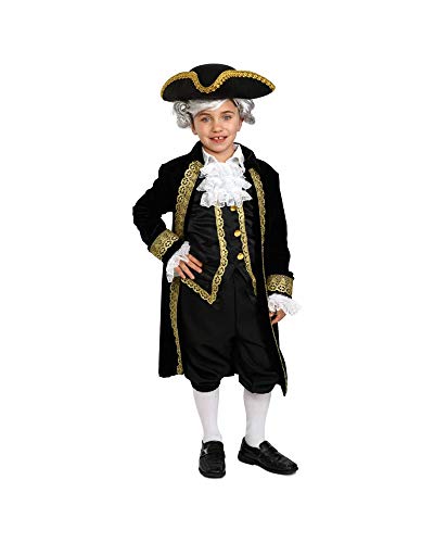 Viste a América del histórico Alexander Hamilton traje para los niños - Tamaño Pequeño (4-6 años)