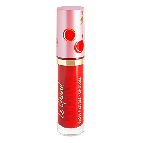 VIVIENNE SABÓ | Brillo de Labios Le Grand Volume Rojo 12 | Fórmula con Vitamina E y Aceite de Jojoba | Efecto Vinilo Gloss | Suaviza e Hidrata | Cruelty Free | Hecho en Luxemburgo