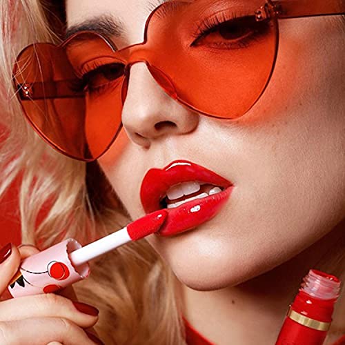 VIVIENNE SABÓ | Brillo de Labios Le Grand Volume Rojo 12 | Fórmula con Vitamina E y Aceite de Jojoba | Efecto Vinilo Gloss | Suaviza e Hidrata | Cruelty Free | Hecho en Luxemburgo