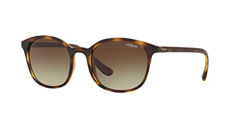 Vogue 0Vo5051S Gafas de Sol, Dark Havana, 52 para Mujer