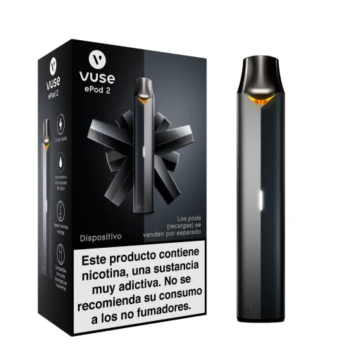 VUSE ePod2 Cigarrillo Electrónico Negro (Sin Recargas - Sin Nicotina)