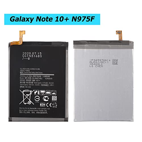 Vvsialeek EB-BN972ABU - Batería de repuesto compatible con Samsung Galaxy Note 10+ Note 10 Plus N975F SM-N975F SM-N975U SM-N9750 con kit de herramientas gratuito