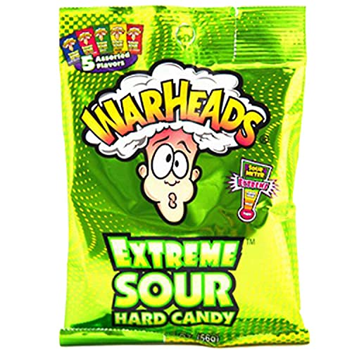 Warheads Exteme Sour Hard Candy 2OZ (56g)