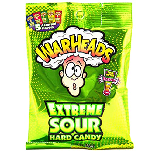 Warheads Exteme Sour Hard Candy 2OZ (56g)